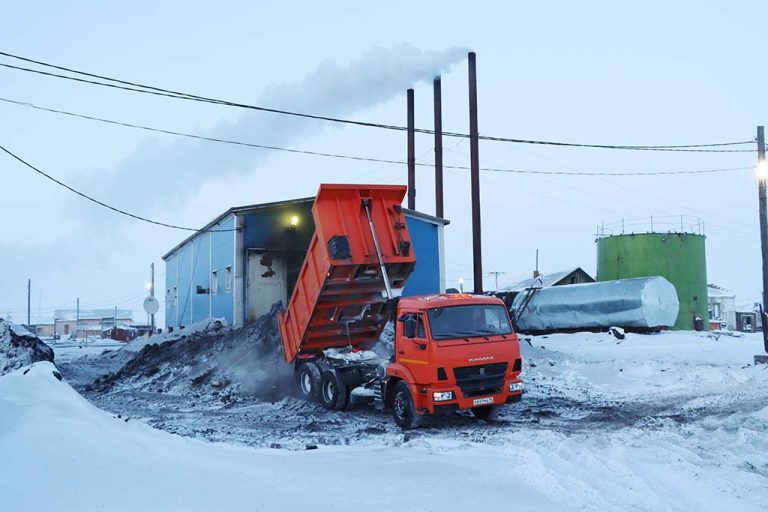 В село Походск Нижнеколымского района поставляют уголь