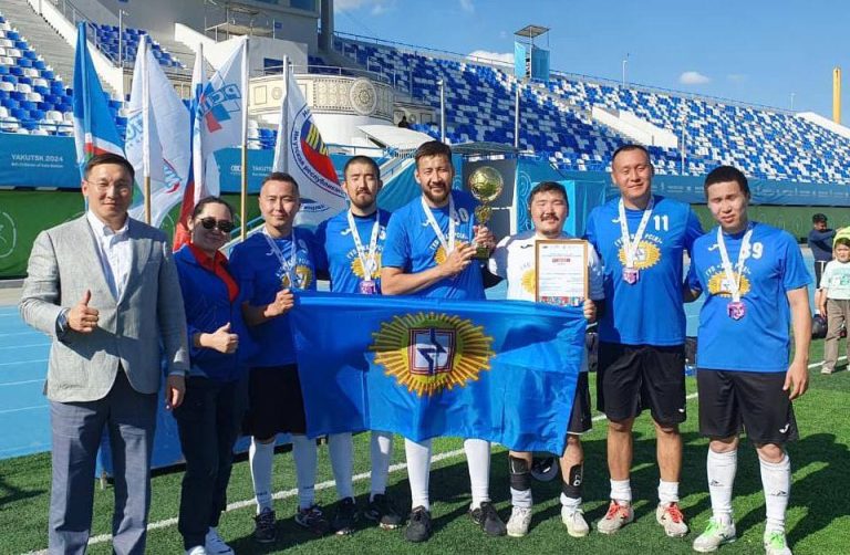 Команда ГУП «ЖКХ РС(Я)» — чемпион по футболу!