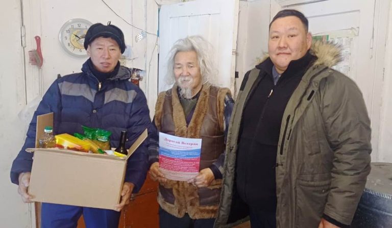 Добрые дела для ветеранов от коллектива Верхоянского ЖКХ